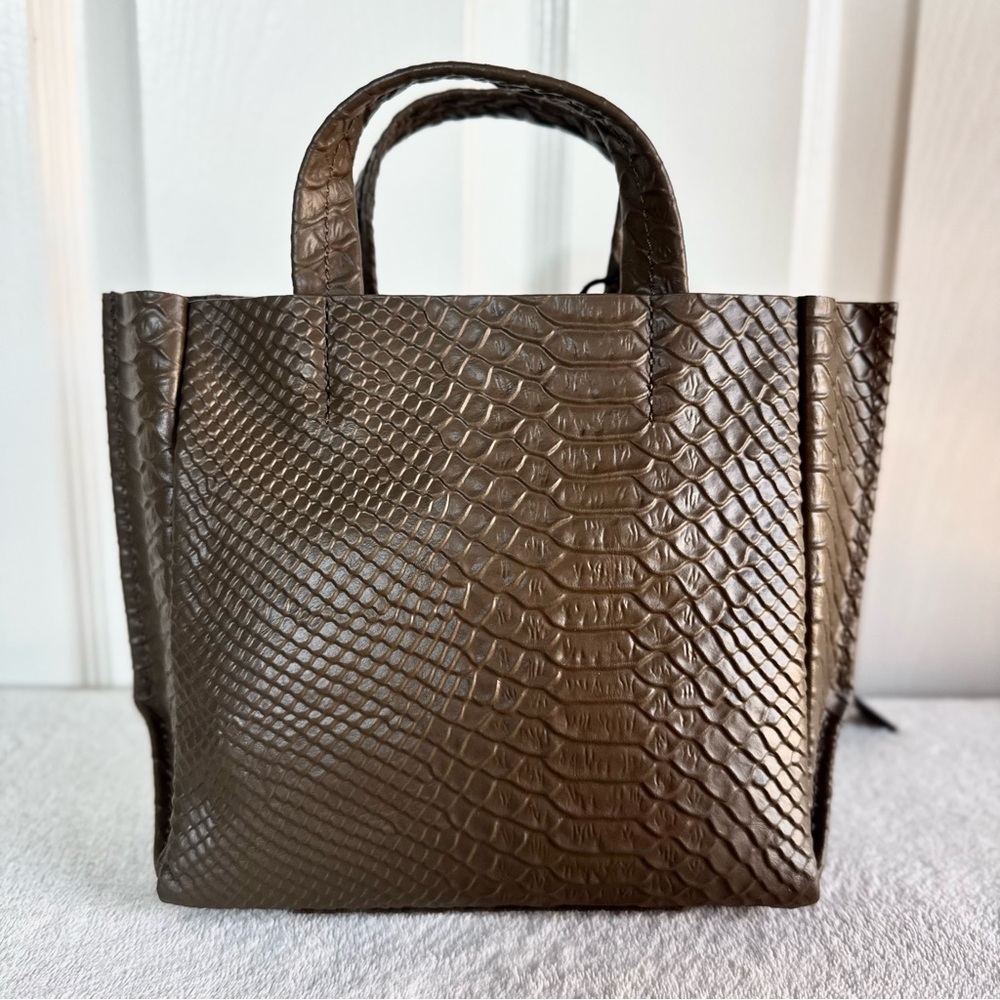 NWT Ampersand As Apostrophe Micro Tote – New Earth Python $473 MSRP (Rare) - Picture 3 of 13